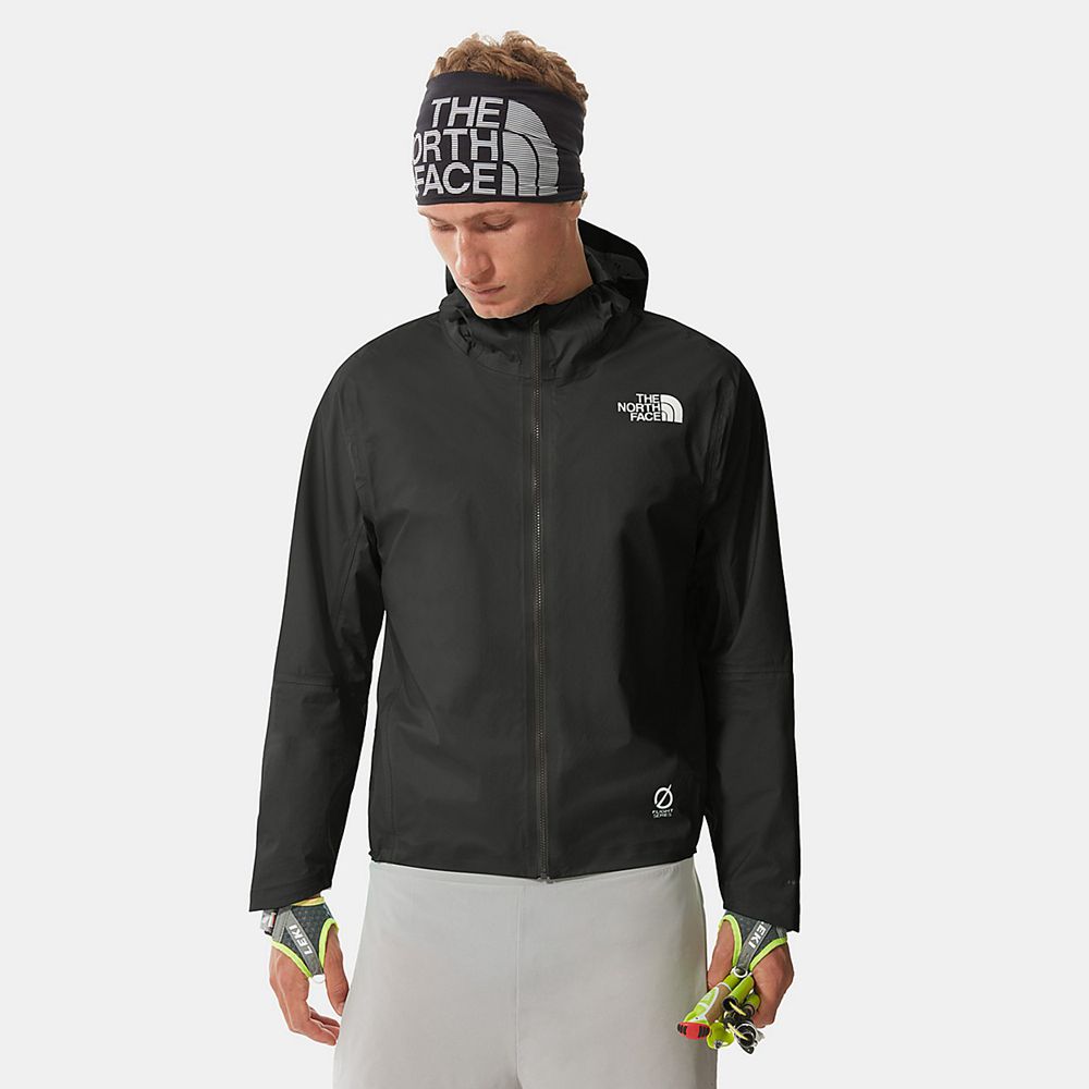 The North Face Lightweight Shell Jackets Mens Australia - The North Face Lightriser Futurelight™ Bla